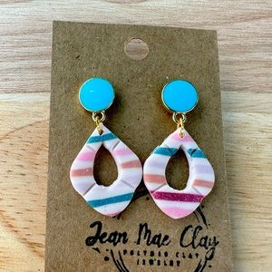 Polymer clay earrings